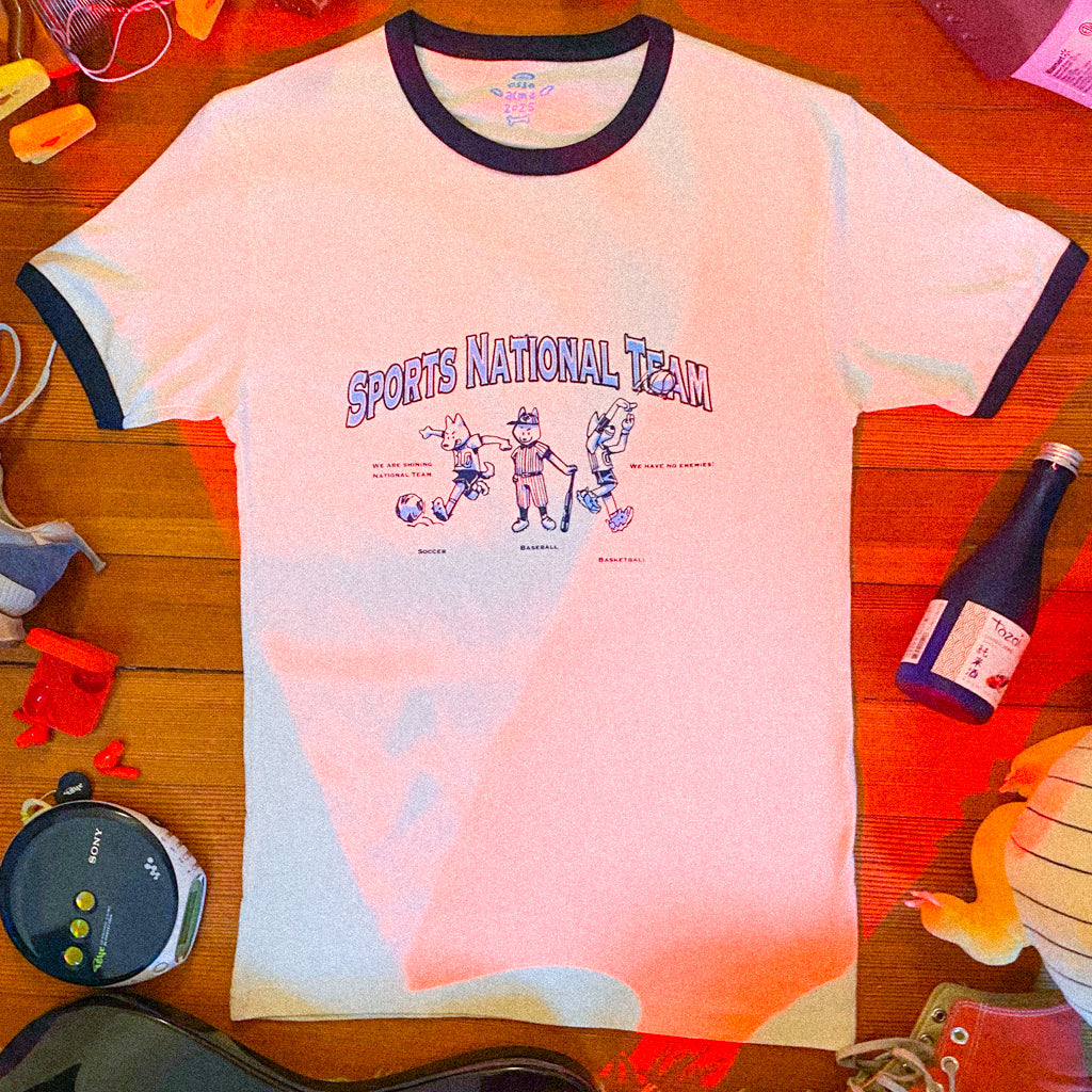 'Sports National Team' Ringer Tee