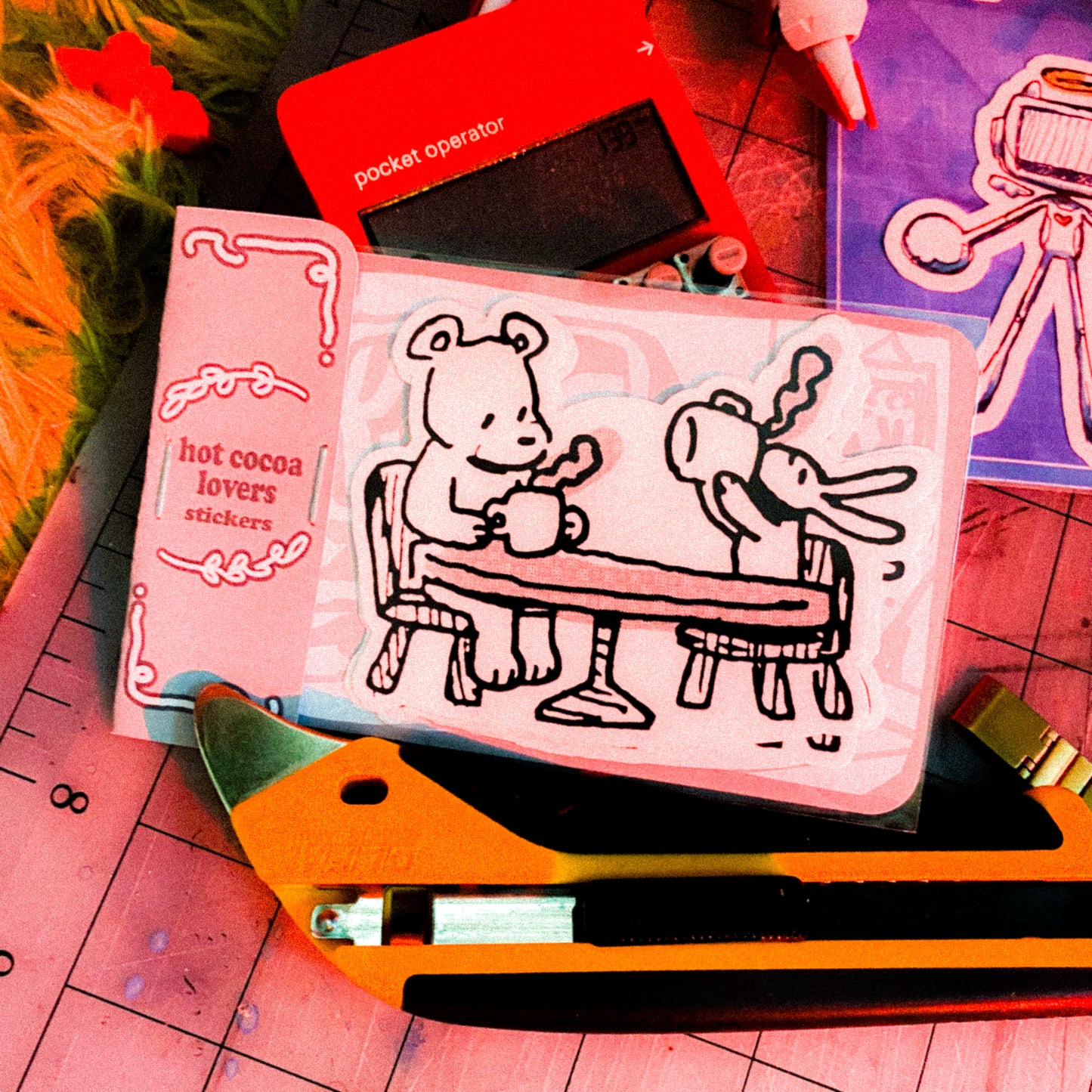 'hot cocoa lovers' Sticker Pack