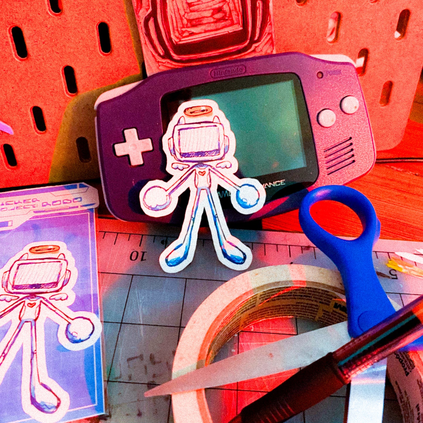 'TV Boy' Sticker